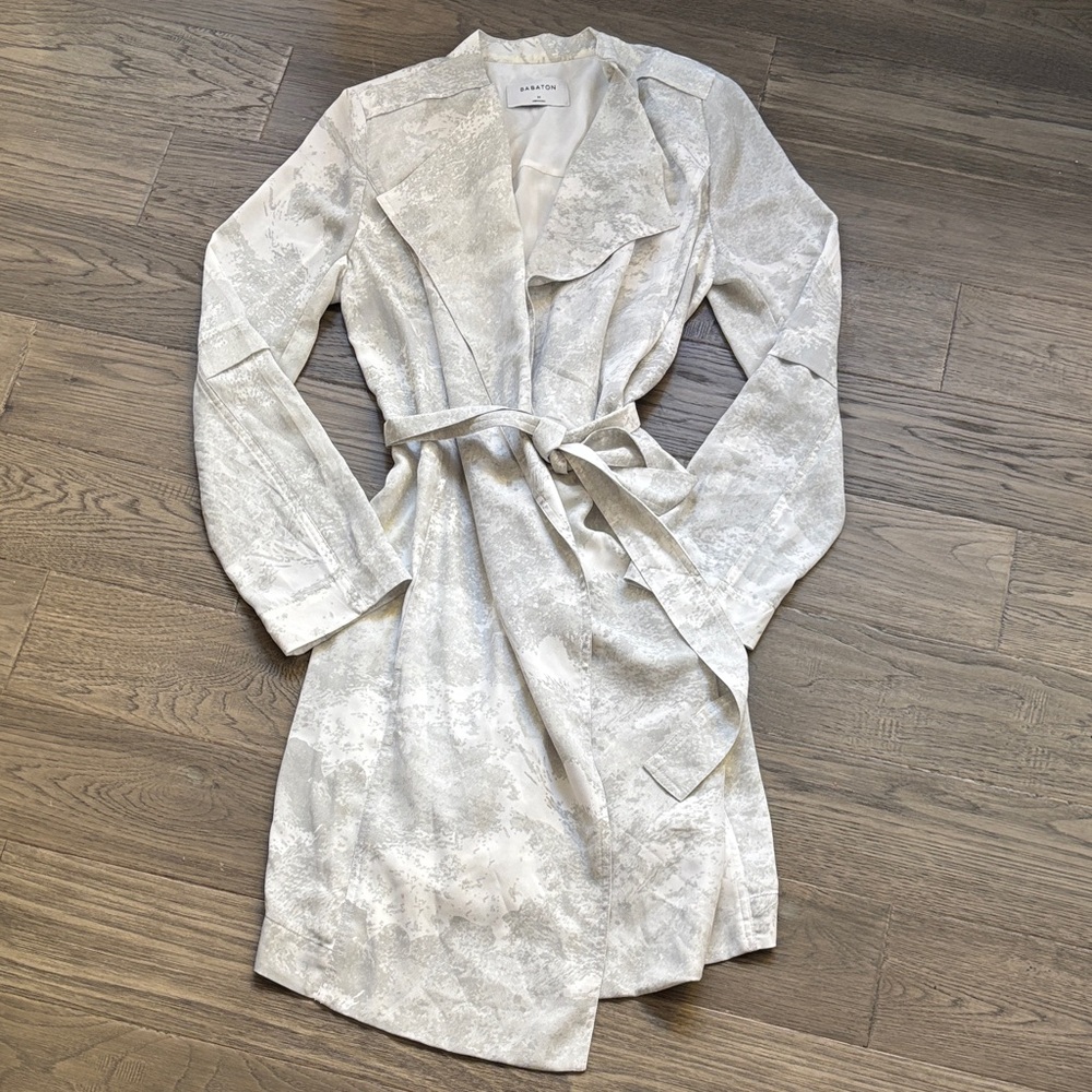 Babaton White Floral Jacket